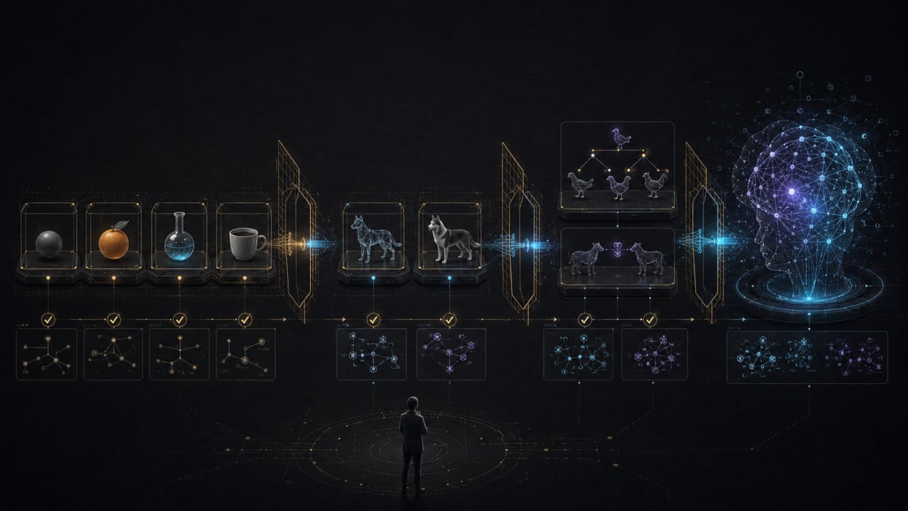 Natural abstractions testing - from balls to consciousness AI alignment concept